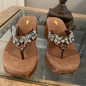 Stone embellished sandal